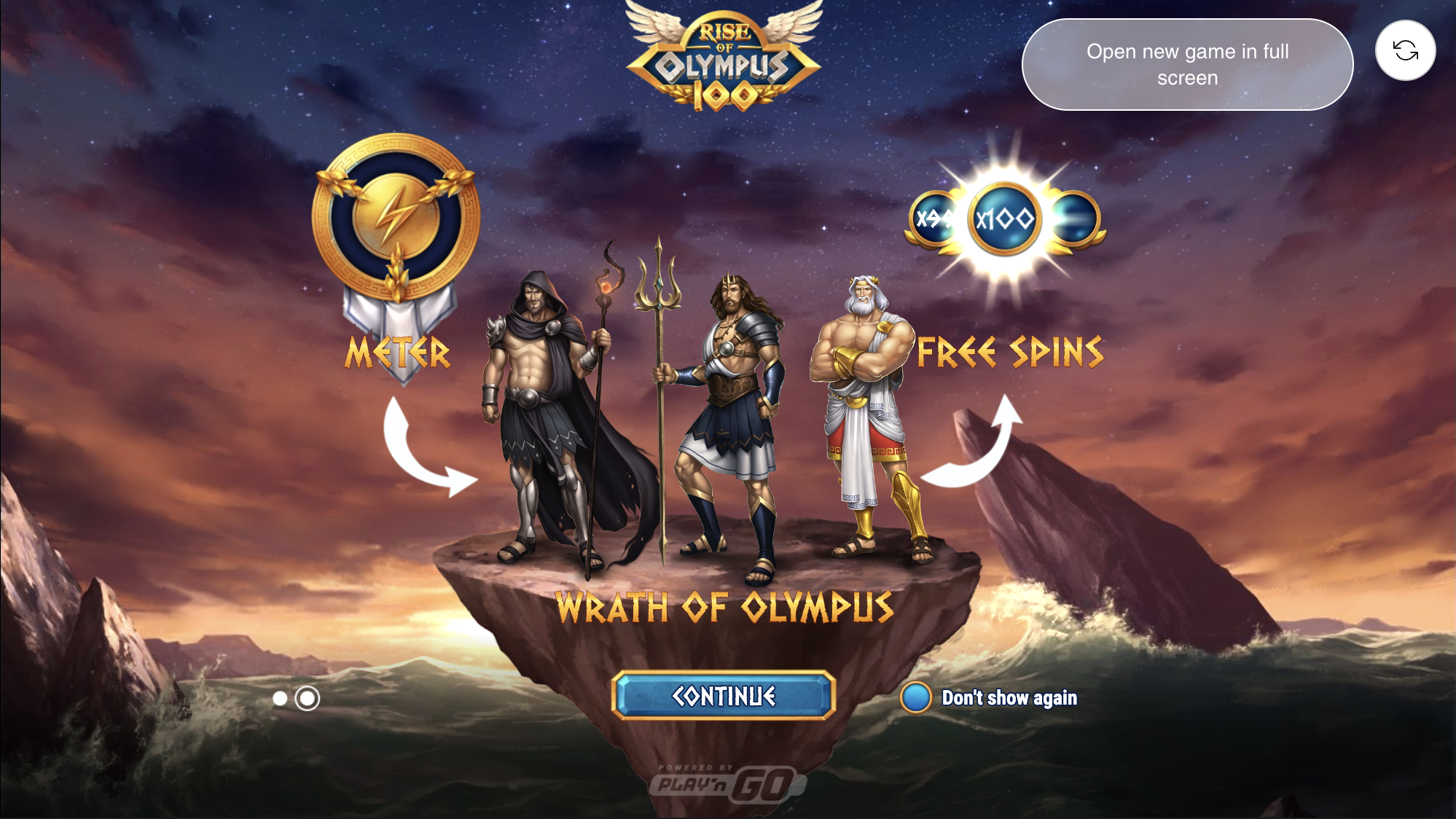 Rise of Olympus 100 demo